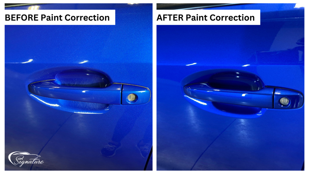 paint correction, scratch removal